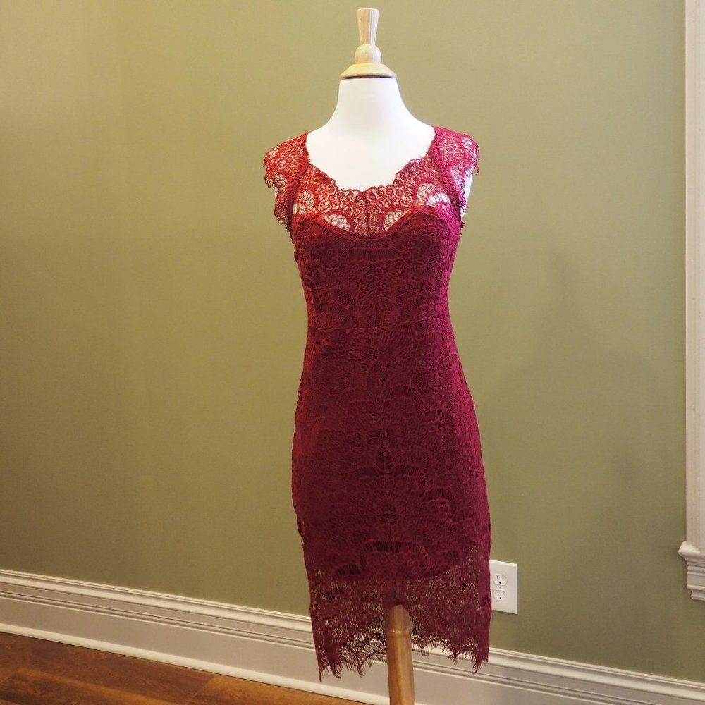 Red Lace Dress from Free People